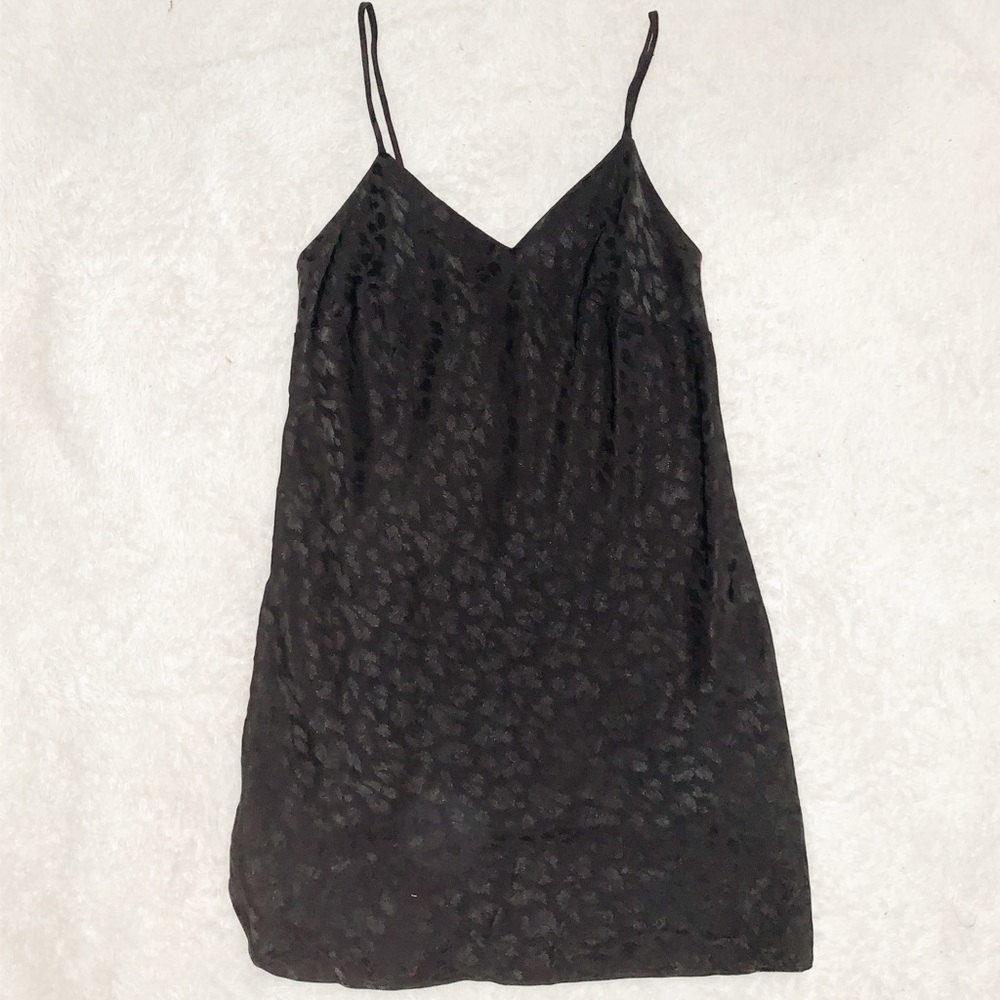 Top shop mini cheetah silk dress